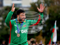 Национален отбор по волейбол - официално посрещане - Николай Касабов