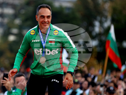 Национален отбор по волейбол - официално посрещане - Стефан Чолаков