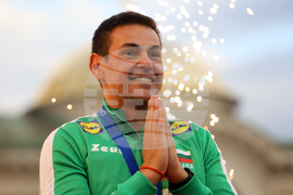 Национален отбор по волейбол - официално посрещане - Джанлоренцо Бленджини