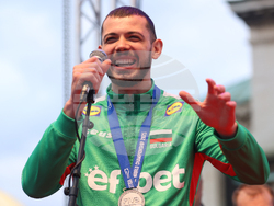 Национален отбор по волейбол - официално посрещане - Илия Петков