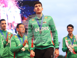 Национален отбор по волейбол - официално посрещане - Борис Начев