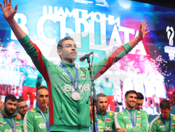 Национален отбор по волейбол - официално посрещане - Димитър Добрев