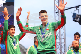 Национален отбор по волейбол - официално посрещане - Алекс Николов