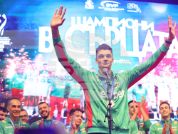 Национален отбор по волейбол - официално посрещане - Алекс Николов