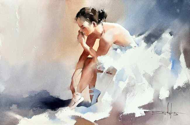 „Слънчевият акварелист“ Майкъл Соловьов подрежда изложба в София