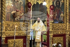 Самоков - храм „Покров Богородичен“ - патрирах Даниил - литургия