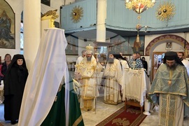 Самоков - храм „Покров Богородичен“ - патрирах Даниил - литургия