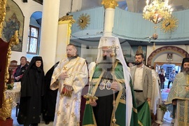 Самоков - храм „Покров Богородичен“ - патрирах Даниил - литургия