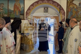 Самоков - храм „Покров Богородичен“ - патрирах Даниил - литургия