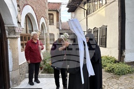 Самоков - храм „Покров Богородичен“ - патрирах Даниил - литургия