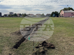 Казанлък - тренировъчен терен - поливна система