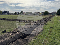 Казанлък - тренировъчен терен - поливна система