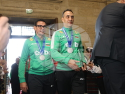 Народно събрание - волейболисти - награждаване