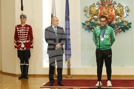 Румен Радев - Национален отбор на България по волейбол за мъже - награждаване