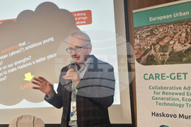 Хасково - CARE-GET - работна среща - Донал О’Херлихи
