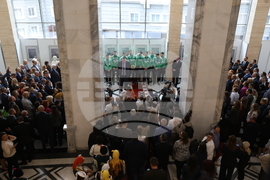 Народно събрание - волейболисти - награждаване