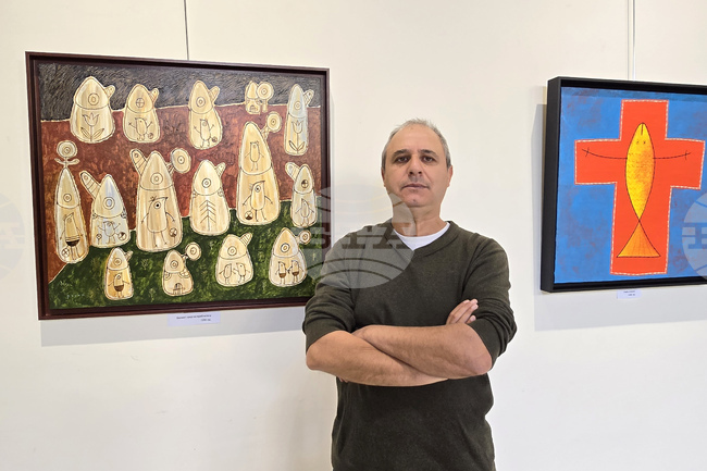 Във Враца винаги са ме оценявали, каза художникът Росен Рашев-Рошпака