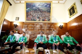 Патриарх - национален отбор по волейбол - среща