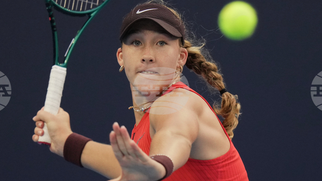 18-годишната руска тенисистка Мира Андреева си осигури участие на четвъртфиналите на турнира в Аделаида