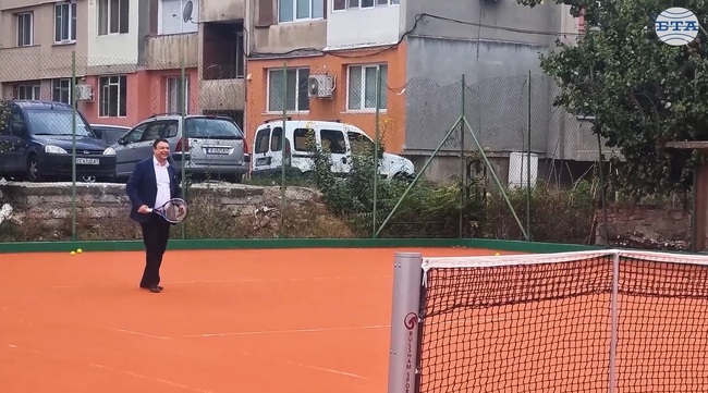 В Силистра откриха обновен тенис корт с настилка от най-ново поколение