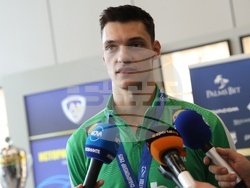 Национален отбор по волейбол - Спортна зала Левски София - посрещане