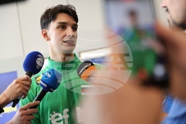 Национален отбор по волейбол - Спортна зала Левски София - посрещане