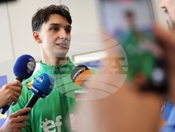 Национален отбор по волейбол - Спортна зала Левски София - посрещане