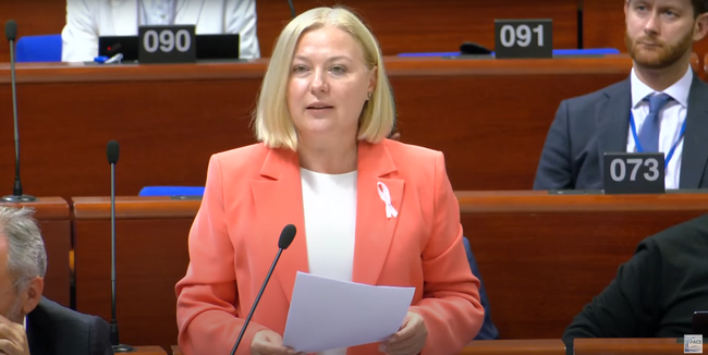 Надежда Йорданова пред Парламентарната асамблея на Съвета на Европа: Русия трябва незабавно да освободи пленените украински журналисти