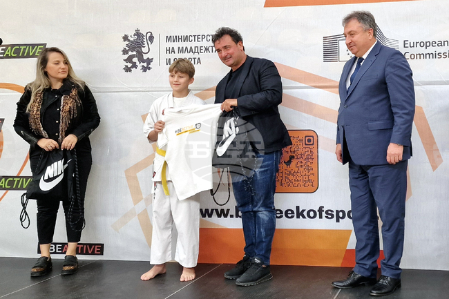 Шумен - Европейска седмица на спорта „BeActiveTour“ - откриване