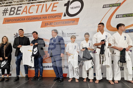 Шумен - Европейска седмица на спорта „BeActiveTour“ - откриване
