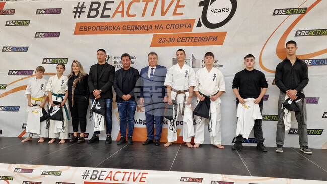 Община Шумен се включи в Европейската седмица на спорта #BeActiveTour