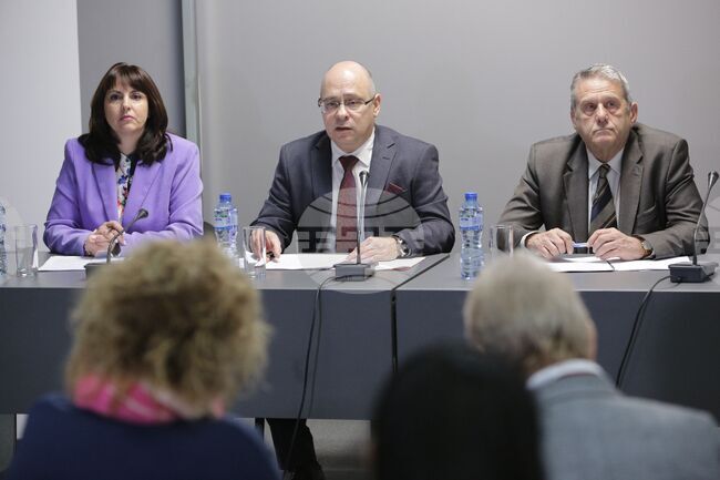 Министерство на труда и социалната политика - пресконференция