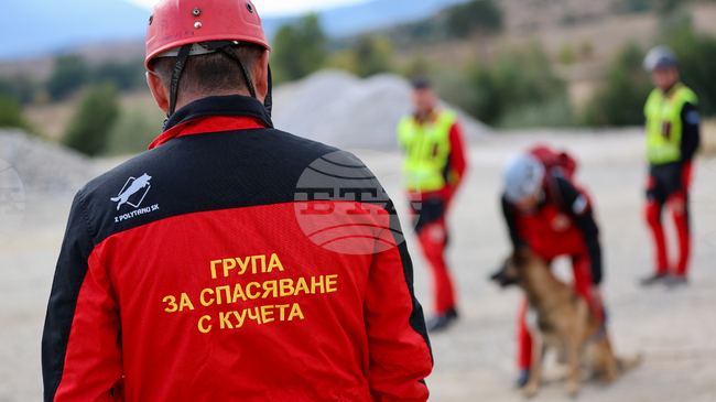Спасителни кучета и техни водачи от цялата страна участват в района на Банско в курс за работа при бедствия и аварии 