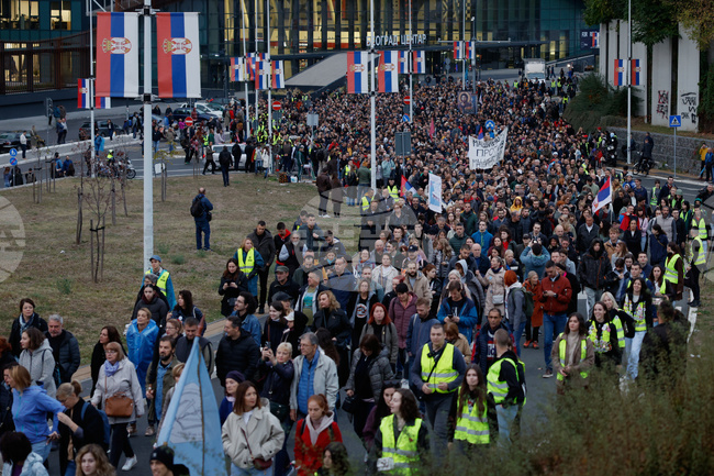 Serbia Protest