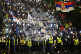 Serbia Protest