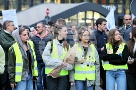 Сърбия - Белград - студенти - бдение