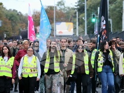 Сърбия - Белград - студенти - бдение