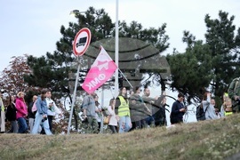 Сърбия - Белград - студенти - бдение