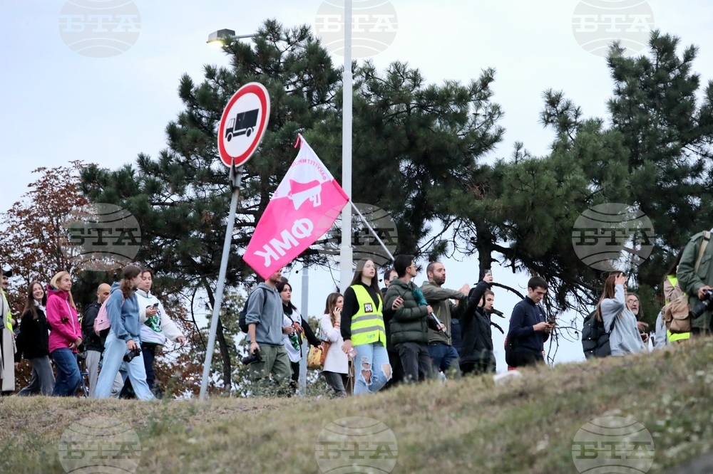 Сърбия - Белград - студенти - бдение