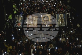 Сърбия - Белград - студенти - бдение