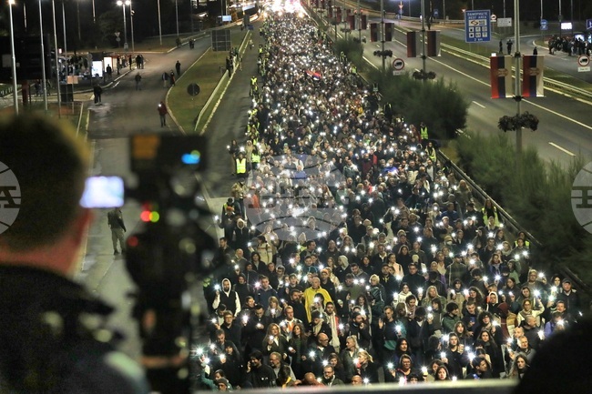 Serbian Cities Hold Vigils 11 Months After Novi Sad Railway Tragedy