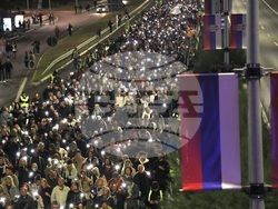 Сърбия - Белград - студенти - бдение