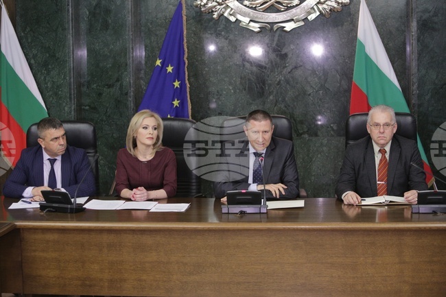 Съдебна палата - брифинг