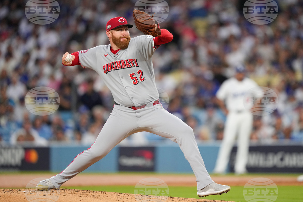Reds Dodgers Baseball