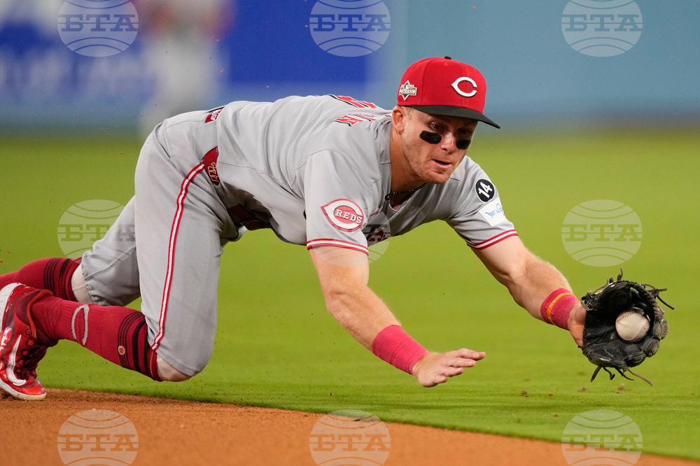 Reds Dodgers Baseball