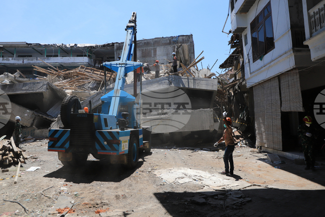 Indonesia School Collapse