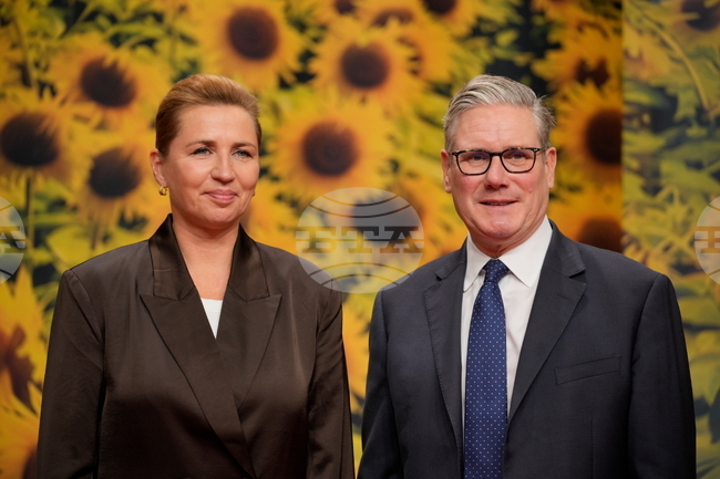 Министър-председателката на Дания утре ще бъде на посещение в Лондон, съобщи британският премиер