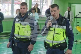 Велико Търново - Образователна кампания „Пресичам безопасно с TEDI“ в Основно училище „Патриарх Евтимий“