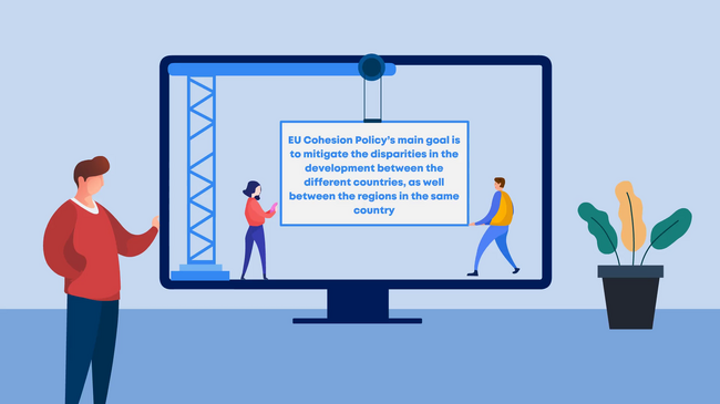 EU Cohesion Policy’s main goal is to mitigate the disparities in the development between the different countries
