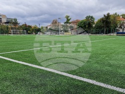 Шумен - откриване на обновения ученически стадион "Цоньо Василев" - церемония